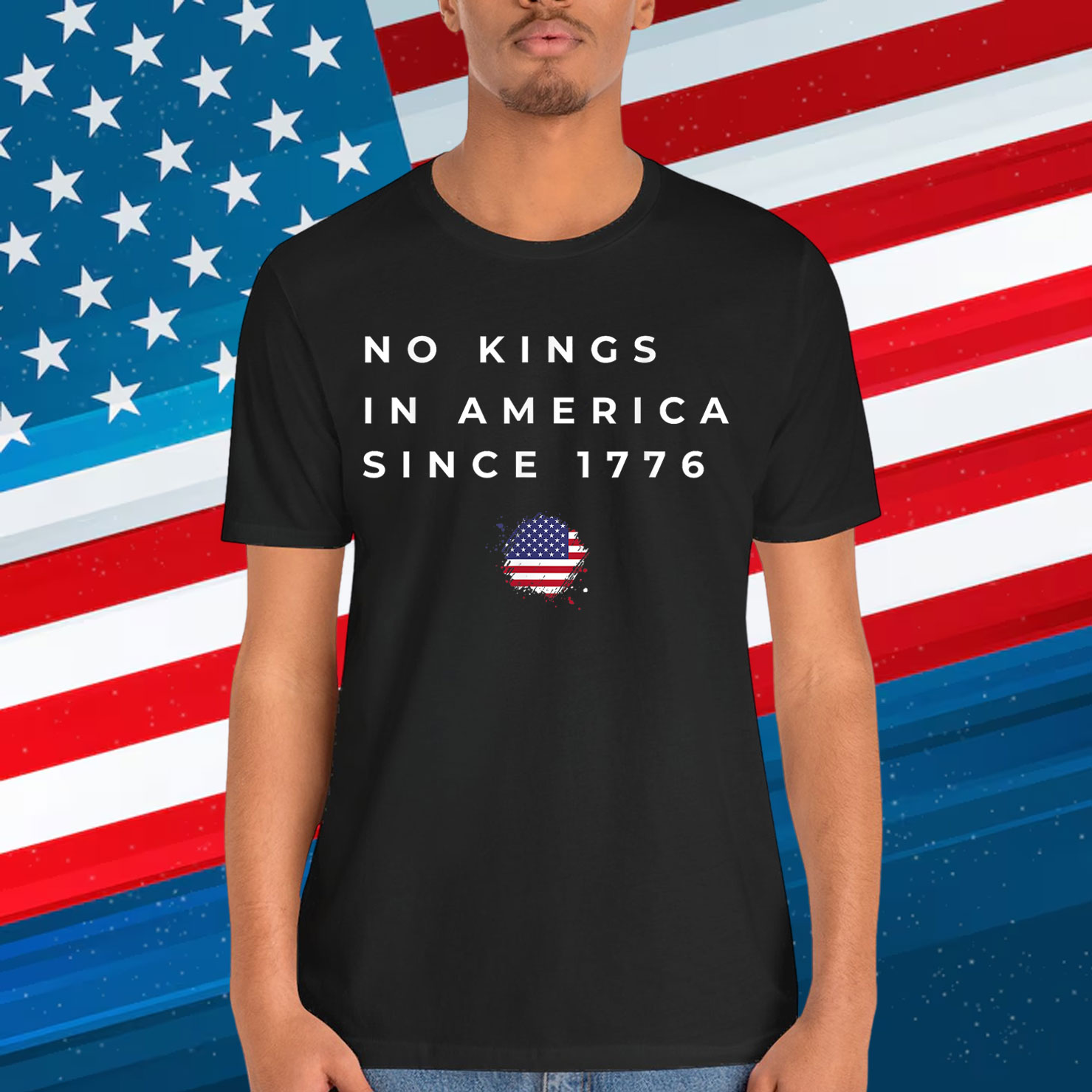 No Kings America Great Crown T-Shirt