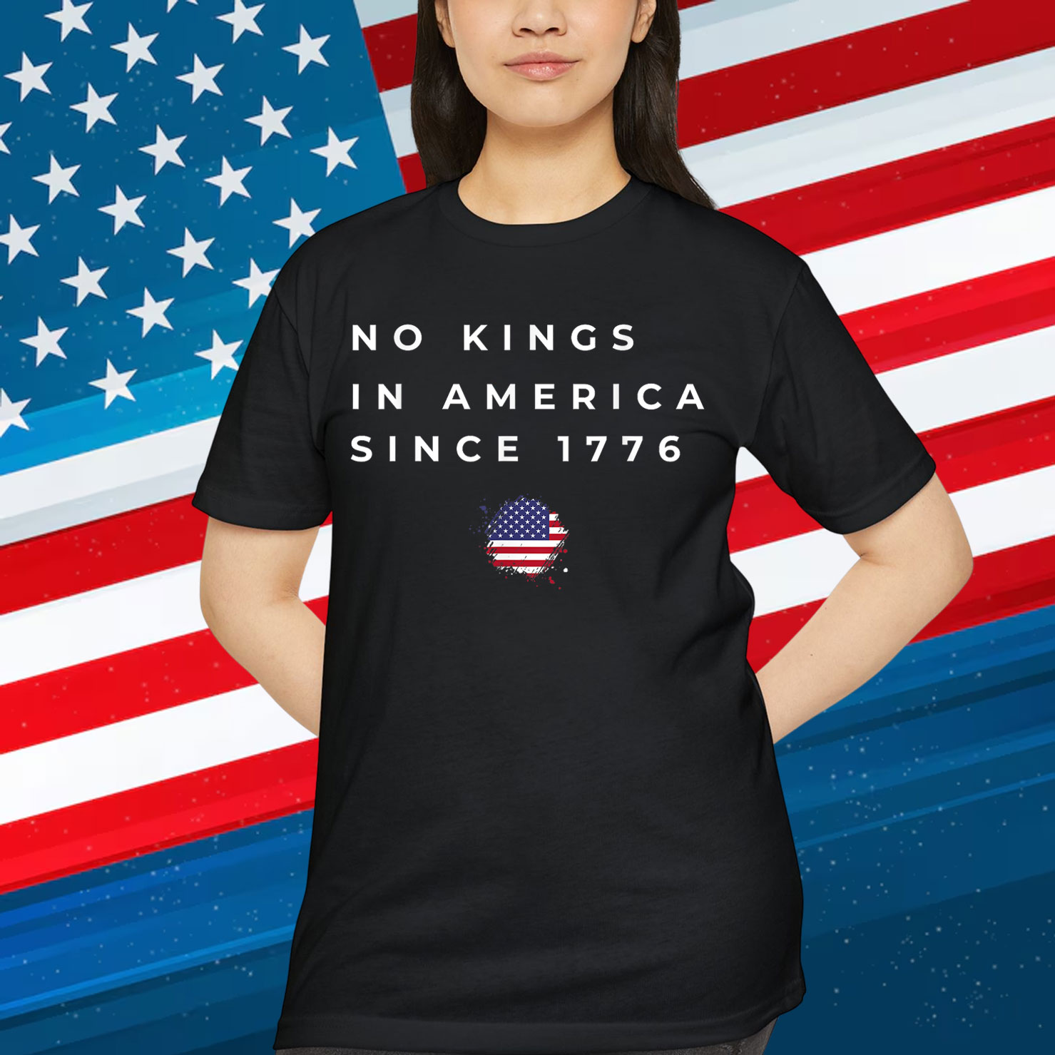 No Kings America Great Crown T-Shirt