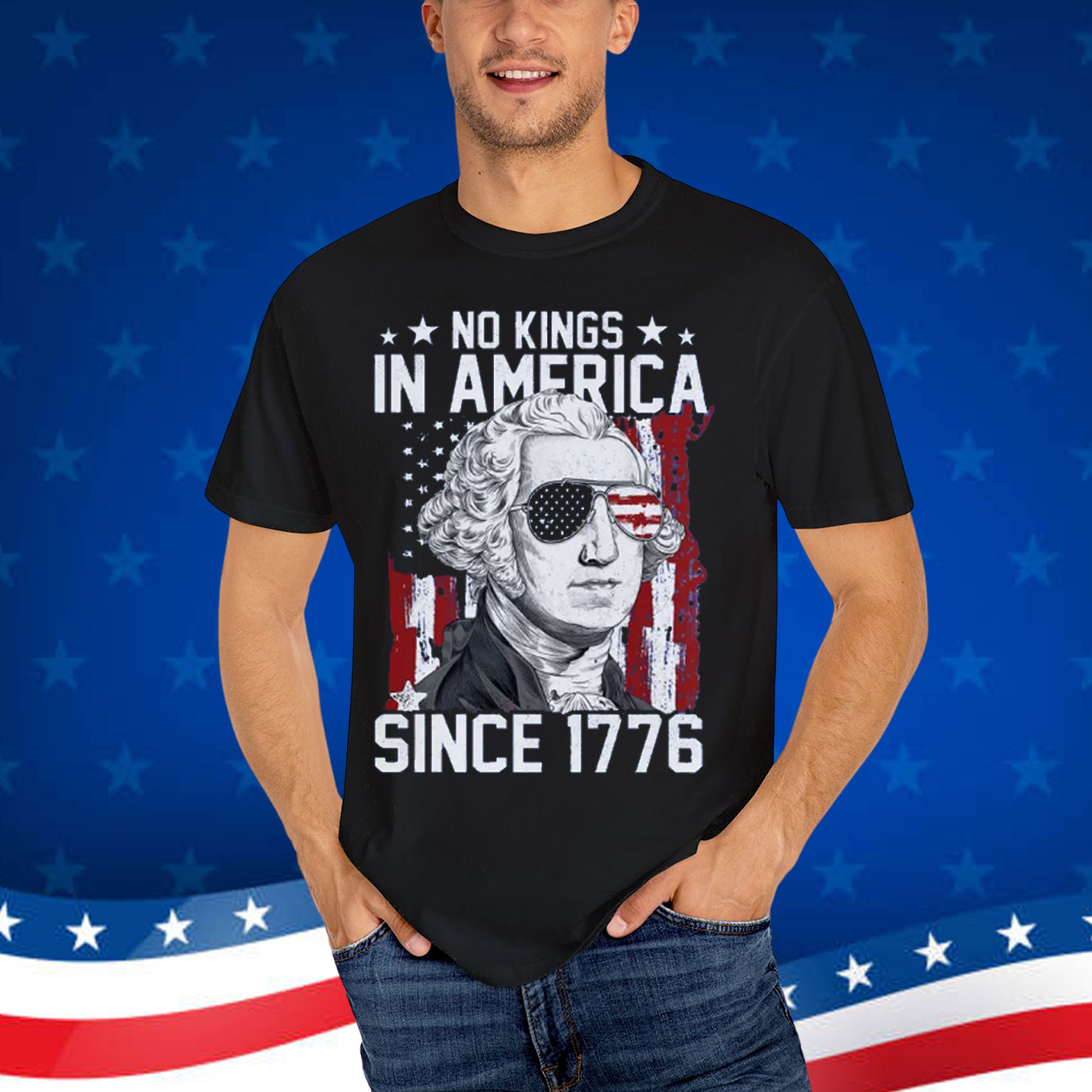 No Kings in America Since 1776 Shirt