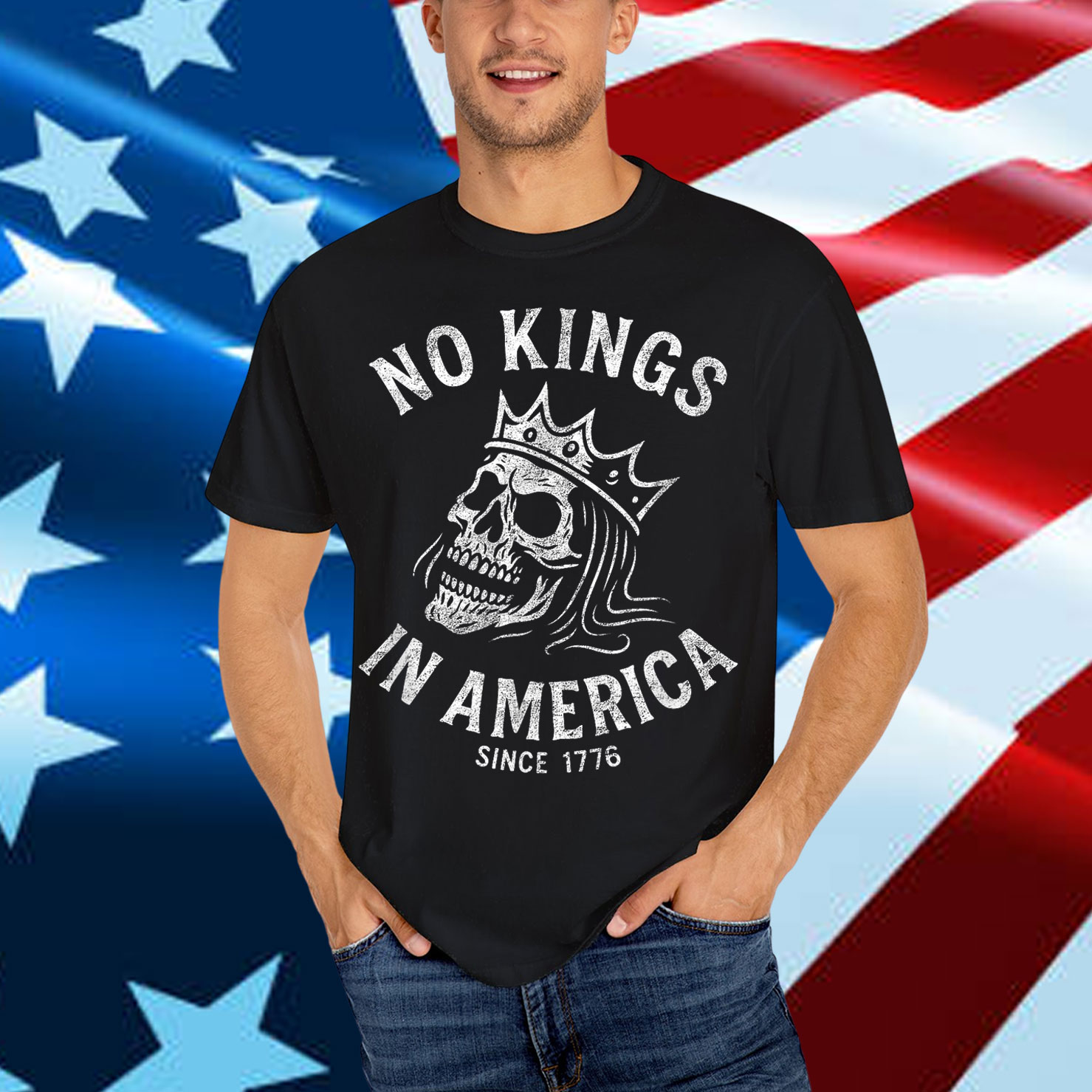 No Kings in America Since 1776 Shirt
