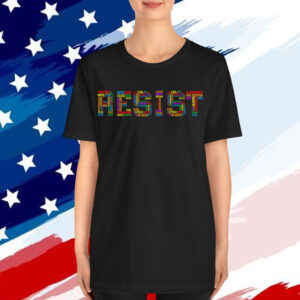 Resist Typography Graphic Anti Trump Social Justice Shirt