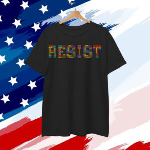 Resist Typography Graphic Anti Trump Social Justice Shirt